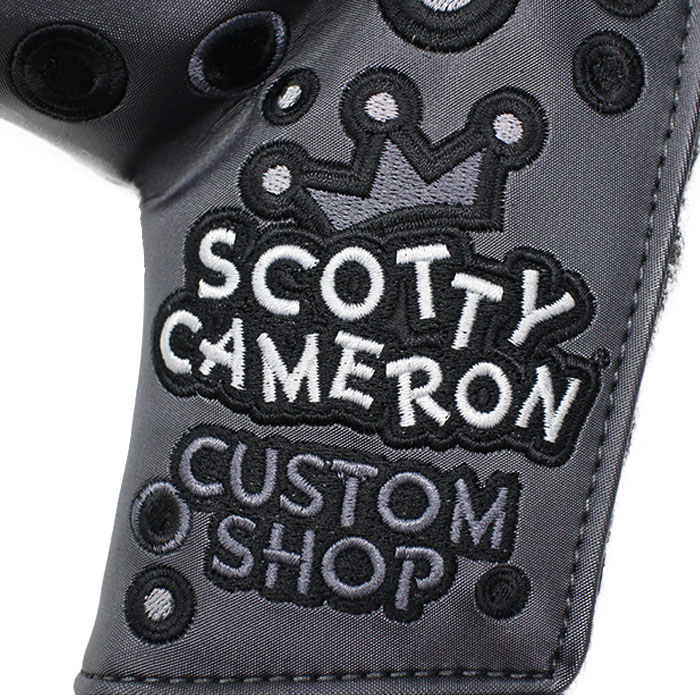 SCOTTY CAMERON JACKPOT JOHNNY PUTTER COVER CHARCOAL/GRAY スコッティキャメロン ジャックポット ジョニー パターカバー チャコール/グレイ