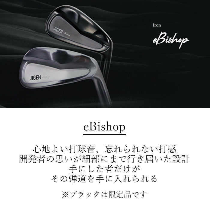 カスタムクラブ)JIGEN eBishop アイアン 6本セット(#5-Pw) Dynamic